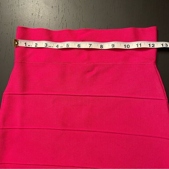 BGBGMaxAzria Azalea Hot Pink Bodycon Bandage Skirt Women’s Size S - Picture 5 of 6